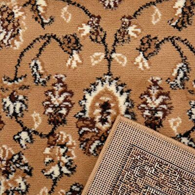 VIMODA Teppich Klassisch Orient Blumenmuster dicht gewebt Wohnzimmer Schlafzimmer Läufer, Maße:60x110 cm VIMODA Teppich Klassisch Orient Blumenmuster dicht gewebt Wohnzimmer Schlafzimmer Läufer, Maße:60x110 cm