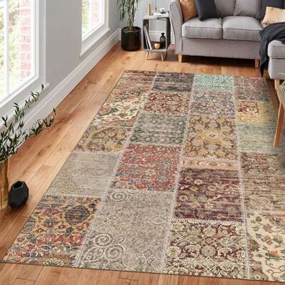 Bamyum Nadine - Mehrfarbig - 120x180 - Rug Bamyum Nadine - Mehrfarbig - 120x180 - Rug