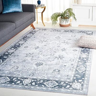 Safavieh - Polyester Rug 185x275 - Hellgrau-Graugrün - Rug Safavieh - Polyester Rug 185x275 - Hellgrau-Graugrün - Rug