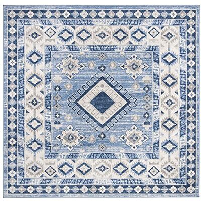 Safavieh - Kathleen Border - Blau - 200x200 cm - Rug Safavieh - Kathleen Border - Blau - 200x200 cm - Rug