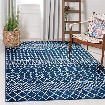 Safavieh Cecilia Blau 229x160 cm Polypropylen Teppich Safavieh Cecilia Blau 229x160 cm Polypropylen Teppich