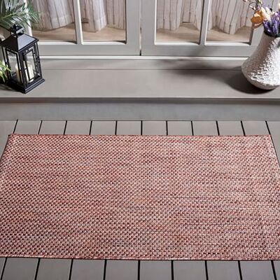 Safavieh - Courtyard - Rot - 150x90 cm - Teppich Safavieh - Courtyard - Rot - 150x90 cm - Teppich