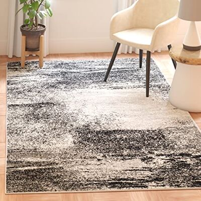 Safavieh Angelyna silber 150x90 cm Polypropylen Teppich Safavieh Angelyna silber 150x90 cm Polypropylen Teppich