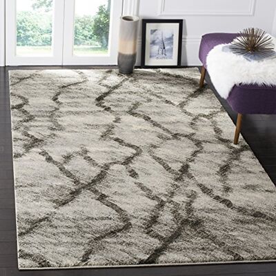 Safavieh Maxwell - Grau - Polypropylen - Teppich Safavieh Maxwell - Grau - Polypropylen - Teppich