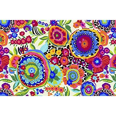 Vilber New Look Taringa Teppich, Vinyl, Mehrfarbig, 100 x 153 cm Vilber New Look Taringa Teppich, Vinyl, Mehrfarbig, 100 x 153 cm