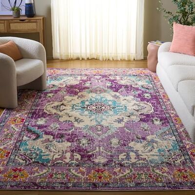 Safavieh Violett/Hellblau 245x335cm - Teppich Safavieh Violett/Hellblau 245x335cm - Teppich