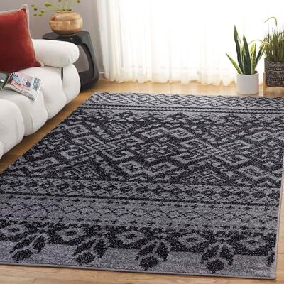 Safavieh Amina Textil Silber Teppich - Rechteckiger Teppich Safavieh Amina Textil Silber Teppich - Rechteckiger Teppich