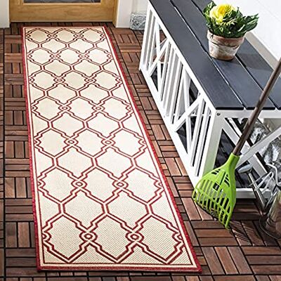 Safavieh NADUVI Ionian Textile Teppich - Rot - 150x90x0.51 cm Safavieh NADUVI Ionian Textile Teppich - Rot - 150x90x0.51 cm