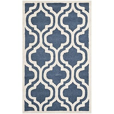 Safavieh - Lola - Blau - 150x90 cm - Rug Safavieh - Lola - Blau - 150x90 cm - Rug