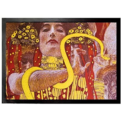 1art1 Gustav Klimt Hygieia, Detail Aus Der Medizin, 1900-1907 Fußmatte Dekomatte Innenbereich Design Türmatte 70x50 cm 1art1 Gustav Klimt Hygieia, Detail Aus Der Medizin, 1900-1907 Fußmatte Dekomatte Innenbereich Design Türmatte 70x50 cm
