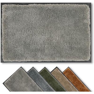 Astra Rutschfeste Schmutzfangmatte innen weich Grau 80 x 120 cm (Rechteckig) Pflegeleichte Sauberlaufmatte Eingang Fussmatte rutschfest Läufer Flur waschbar per Hand Türmatte PVC frei Fußmatte indoor Astra Rutschfeste Schmutzfangmatte innen weich Grau 80 x 120 cm (Rechteckig) Pflegeleichte Sauberlaufmatte Eingang Fussmatte rutschfest Läufer Flur waschbar per Hand Türmatte PVC frei Fußmatte indoor