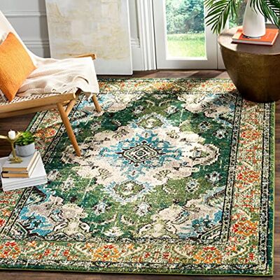 Milà Waldgrün Hellblau Teppich - Teppich Milà Waldgrün Hellblau Teppich - Teppich