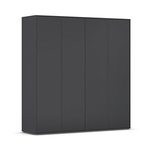 rauch BLUE - NABILA - Graumetallic - 187 cm Kleiderschrank rauch BLUE - NABILA - Graumetallic - 187 cm Kleiderschrank