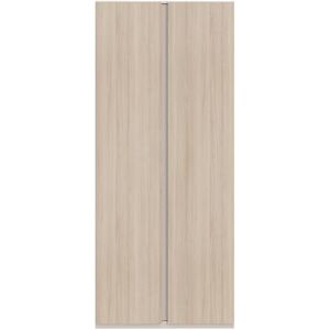 Forte PANOPTIK Kleiderschrank 90, schmaler, moderner Schrank, 2-türig, Schlafzimmer, Jugendzimmer, Holzwerkstoff, Kaschmir Beige Riva Eiche Holzdekor, 88,9 cm breit x 210,5 cm hoch x 54,2 cm tief Forte PANOPTIK Kleiderschrank 90, schmaler, moderner Schrank, 2-türig, Schlafzimmer, Jugendzimmer, Holzwerkstoff, Kaschmir Beige Riva Eiche Holzdekor, 88,9 cm breit x 210,5 cm hoch x 54,2 cm tief