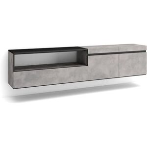 SKRAUT HOME - 200x45x35cm - Wandmontage - TV-Schrank SKRAUT HOME - 200x45x35cm - Wandmontage - TV-Schrank