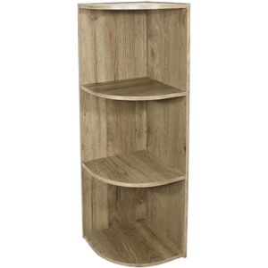 Iris Ohyama Eck-Holzbücherregal, 3 Etagen, Aschbraun, Vielseitig, Modular, Offenes Regal, Für Wohnzimmer, Büro, Schlafzimmer, Platzsparend, Bücher, CD, Dekor, Einfacher Aufbau, CX-3C Iris Ohyama Eck-Holzbücherregal, 3 Etagen, Aschbraun, Vielseitig, Modular, Offenes Regal, Für Wohnzimmer, Büro, Schlafzimmer, Platzsparend, Bücher, CD, Dekor, Einfacher Aufbau, CX-3C