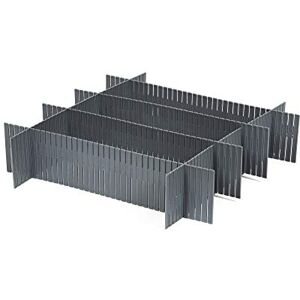 Compactor Schubladen-Organizer - 6-teilig, Grau - Aufbewahrung Compactor Schubladen-Organizer - 6-teilig, Grau - Aufbewahrung