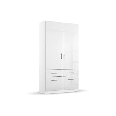 Celle - 91/197 cm - Weiß/Eiche - Kleiderschrank Celle - 91/197 cm - Weiß/Eiche - Kleiderschrank