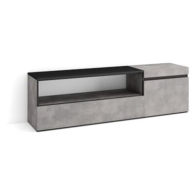 SKRAUT HOME - Mueble Tv - Beton 150x45x35cm - Für TV bis 65in - TV Stand SKRAUT HOME - Mueble Tv - Beton 150x45x35cm - Für TV bis 65in - TV Stand