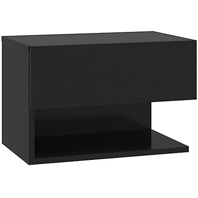 vidaXL Wand Nachttisch Hängend Nachtschrank Nachtkonsole Nachtkommode Schlafzimmer Schrank Kommode Hängeschrank Wandschrank Schwarz Holzwerkstoff vidaXL Wand Nachttisch Hängend Nachtschrank Nachtkonsole Nachtkommode Schlafzimmer Schrank Kommode Hängeschrank Wandschrank Schwarz Holzwerkstoff