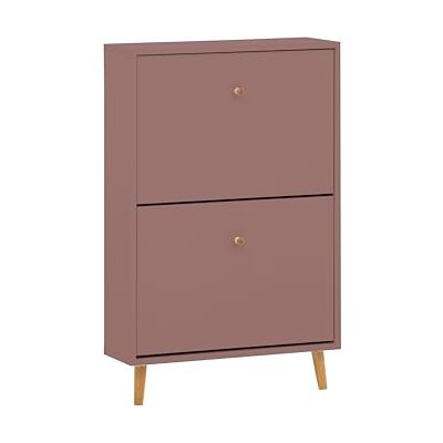 Schildmeyer Bjarne Schuhschrank 160906, Mauve, 59,8 x 19,5 x 92,2 cm, platzsparend durch geringe Tiefe Schildmeyer Bjarne Schuhschrank 160906, Mauve, 59,8 x 19,5 x 92,2 cm, platzsparend durch geringe Tiefe