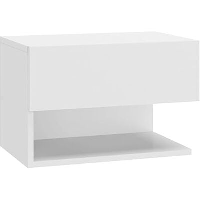 vidaXL Wand Nachttisch Hängend Nachtschrank Nachtkonsole Nachtkommode Schlafzimmer Schrank Kommode Hängeschrank Wandschrank Weiß Holzwerkstoff vidaXL Wand Nachttisch Hängend Nachtschrank Nachtkonsole Nachtkommode Schlafzimmer Schrank Kommode Hängeschrank Wandschrank Weiß Holzwerkstoff
