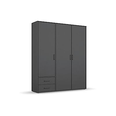rauch - VOYAGER - Graumetallic - 140 cm - Wardrobe rauch - VOYAGER - Graumetallic - 140 cm - Wardrobe