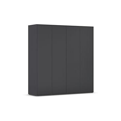 rauch BLUE - NABILA - Graumetallic - 187 cm Kleiderschrank rauch BLUE - NABILA - Graumetallic - 187 cm Kleiderschrank