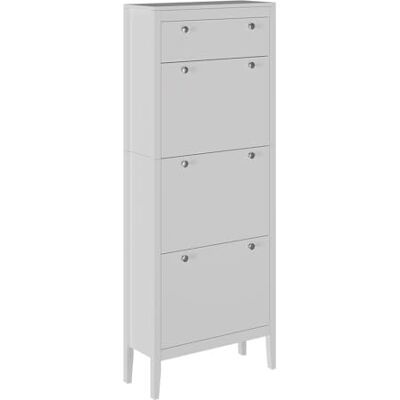 Vichy Aron Weiß 60 x 153 cm - Schuhschrank Vichy Aron Weiß 60 x 153 cm - Schuhschrank