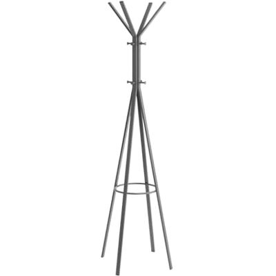 HAKU Möbel Garderobenständer, grau, Metall Maße: H 175 x Ø 54 cm, Style: Modern HAKU Möbel Garderobenständer, grau, Metall Maße: H 175 x Ø 54 cm, Style: Modern