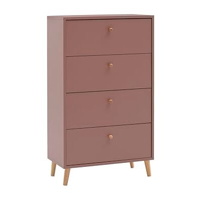 Schildmeyer Kommode Bjarne 160564, Mauve, 60,1 x 33 x 101,3 cm Schildmeyer Kommode Bjarne 160564, Mauve, 60,1 x 33 x 101,3 cm