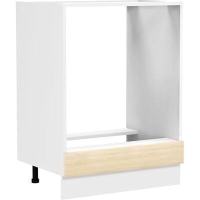 VCM Küchenschrank - 60cm Breite - Weiß/Honigeiche - Modulares Design VCM Küchenschrank - 60cm Breite - Weiß/Honigeiche - Modulares Design