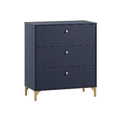 Schildmeyer Kommode Alfa 155478, Nachtblau/goldfarben, 80 x 40 x 91,4 cm Schildmeyer Kommode Alfa 155478, Nachtblau/goldfarben, 80 x 40 x 91,4 cm
