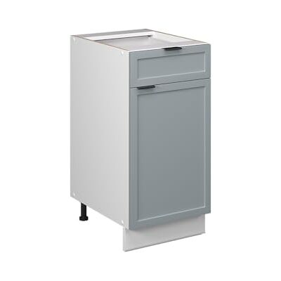 Vicco - Küchenunterschrank, Hellblau-Grau, 40cm - Küchenschrank Vicco - Küchenunterschrank, Hellblau-Grau, 40cm - Küchenschrank