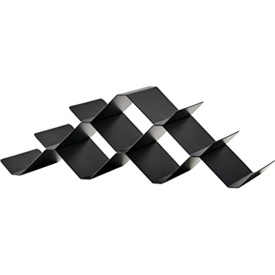Zone Rocks Weinregal, 51,3 x 20 x 16,9 cm, Schwarz Zone Rocks Weinregal, 51,3 x 20 x 16,9 cm, Schwarz