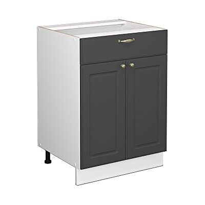 Vicco - Antracita-oro 60cm Küchenunterschrank - Modernes Design Vicco - Antracita-oro 60cm Küchenunterschrank - Modernes Design