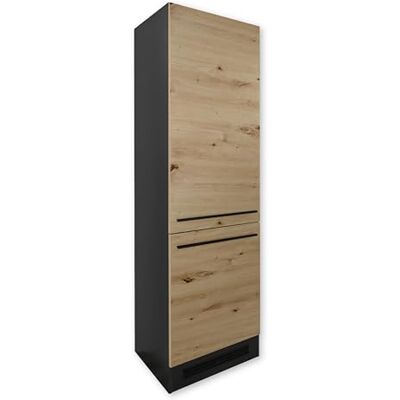 BALCULINA Jazz 60er Küchenschrank - Dreh- und Umkehrbare Türen - 60x211x57 cm BALCULINA Jazz 60er Küchenschrank - Dreh- und Umkehrbare Türen - 60x211x57 cm