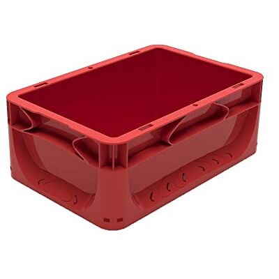 Karton EU Eurobox geschlossen Rot 30 x 20 x 12 cm Eurobehälter Transportbox Lagerbox Behälter Lagerkiste Stapelbox Box Stapelbehälter Aufbewahrungsbox Karton EU Eurobox geschlossen Rot 30 x 20 x 12 cm Eurobehälter Transportbox Lagerbox Behälter Lagerkiste Stapelbox Box Stapelbehälter Aufbewahrungsbox