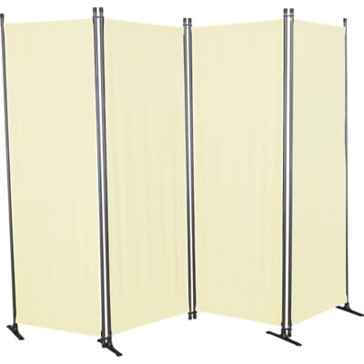 ANGERER Paravent 4-teilig, PE beige ANGERER Paravent 4-teilig, PE beige