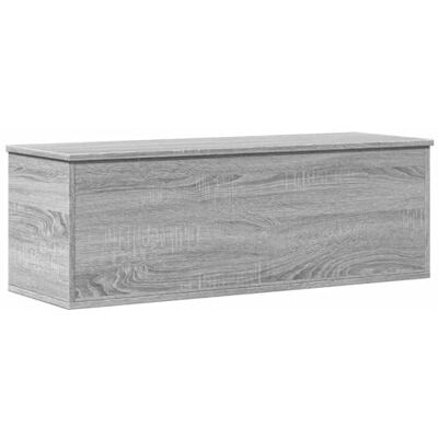 vidaXL Opbergbox 102x35x35 cm grau Sonoma bewerkt hout vidaXL Opbergbox 102x35x35 cm grau Sonoma bewerkt hout