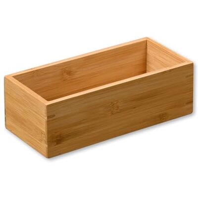 Kesper Aufbewahrungsbox aus Bambus, Farbe: Braun, Maße: 24x11x8 cm, 57404 Kesper Aufbewahrungsbox aus Bambus, Farbe: Braun, Maße: 24x11x8 cm, 57404