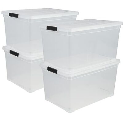 IRIS OHYAMA - NCS-320 - 50 L - Transparent - Aufbewahrungsboxen IRIS OHYAMA - NCS-320 - 50 L - Transparent - Aufbewahrungsboxen