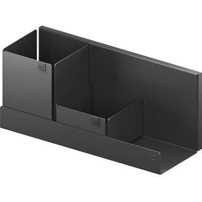 VAUTH-SAGEL Wandregal Metall Board-3 Wandablage mit Box Stahl lavagrau VAUTH-SAGEL Wandregal Metall Board-3 Wandablage mit Box Stahl lavagrau