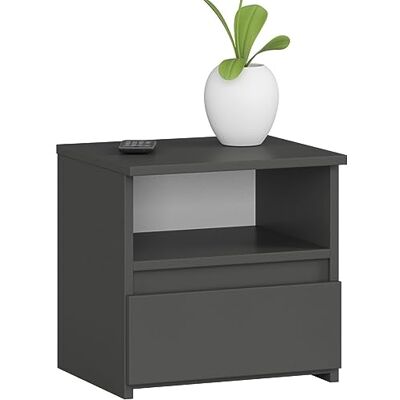 Home Collective Kommode mit 1 Schublade Kommode Schlafzimmer Flur Wohnzimmer Organizer Kommode mit Schubladen 40 cm breit 40 cm hoch Graphit Holz Highboard Sideboard Mehrzweckschrank Schrank schmal Home Collective Kommode mit 1 Schublade Kommode Schlafzimmer Flur Wohnzimmer Organizer Kommode mit Schubladen 40 cm breit 40 cm hoch Graphit Holz Highboard Sideboard Mehrzweckschrank Schrank schmal