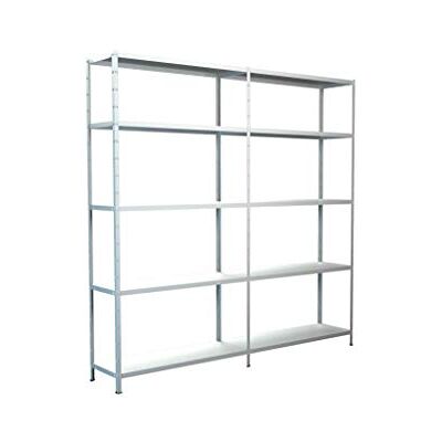 Schulte Regalwelt Stahlregal - 2000x1600x500 mm - 10 Böden Schulte Regalwelt Stahlregal - 2000x1600x500 mm - 10 Böden
