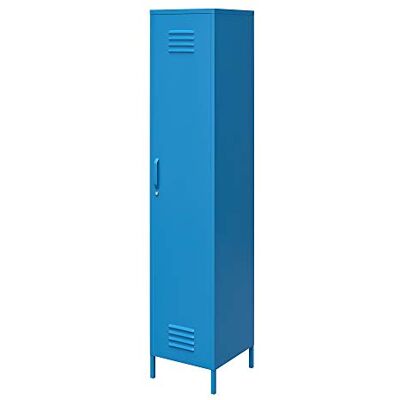 Homeroom Blaues Metall-Speicher-Schrank - Stauraum Homeroom Blaues Metall-Speicher-Schrank - Stauraum