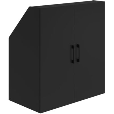 Bellamio Aland Dachschrägenschrank, Schwarz, 2 Türen, 3 Fächer, 90 cm breit Dachschrägenregal, Bücherregal, Kleiderschrank, Nischenschrank, platzsparendes Stauraumregal für schräge Wände, 100x90x52 cm Bellamio Aland Dachschrägenschrank, Schwarz, 2 Türen, 3 Fächer, 90 cm breit Dachschrägenregal, Bücherregal, Kleiderschrank, Nischenschrank, platzsparendes Stauraumregal für schräge Wände, 100x90x52 cm