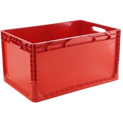 Karton EU Euroboxen 60x40x32 cm rot geschlossen lebensmittelecht Transportbox Lagerbox Aufbewahrungsbox Lagerkiste Stapelbox Stapelbehälter Karton EU Euroboxen 60x40x32 cm rot geschlossen lebensmittelecht Transportbox Lagerbox Aufbewahrungsbox Lagerkiste Stapelbox Stapelbehälter