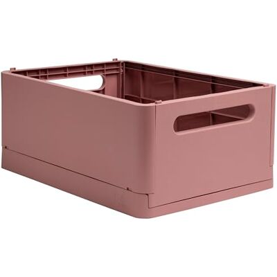 Exacompta 27238D Aufbewahrungsbox SMART CASE MAXI. Faltbare Mehrzweckbox aus Recycling-Kunststoff DIN A4+ stapelbare Klappkiste Klappkorb Klappbox Allzweckbox Aufbewahrungskiste Altrosa Exacompta 27238D Aufbewahrungsbox SMART CASE MAXI. Faltbare Mehrzweckbox aus Recycling-Kunststoff DIN A4+ stapelbare Klappkiste Klappkorb Klappbox Allzweckbox Aufbewahrungskiste Altrosa
