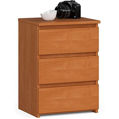 Home Collective Kommode mit 3 Schubladen Kommode Schlafzimmer Flur Wohnzimmer Organizer Kommode mit Schubladen 40 cm breit 57 cm hoch Erle Holz Highboard Sideboard Mehrzweckschrank Schrank schmal Home Collective Kommode mit 3 Schubladen Kommode Schlafzimmer Flur Wohnzimmer Organizer Kommode mit Schubladen 40 cm breit 57 cm hoch Erle Holz Highboard Sideboard Mehrzweckschrank Schrank schmal